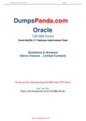 DumpsPanda New Release Oracle 1Z0-888 Dumps