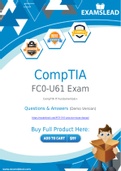CompTIA FC0-U61 Dumps - Getting Ready For The CompTIA FC0-U61 Exam
