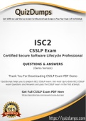 CSSLP Dumps - Way To Success In Real ISC2 CSSLP Exam
