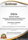 1Y0-371 Dumps - Way To Success In Real Citrix 1Y0-371 Exam