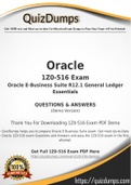 1Z0-516 Dumps - Way To Success In Real Oracle 1Z0-516 Exam