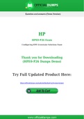 HPE0-P26 Dumps - Pass with Latest HP HPE0-P26 Exam Dumps
