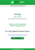 NS0-173 Dumps - Pass with Latest NetApp NS0-173 Exam Dumps