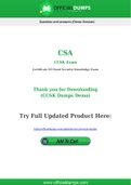 CCSK Dumps - Pass with Latest CSA CCSK Exam Dumps