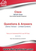 Master Counsel Cisco 350-201 Dumps