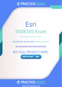 Esri EADE105 Dumps - The Best Way To Succeed in Your EADE105 Exam