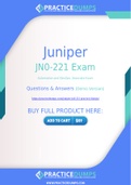 Juniper JN0-221 Dumps - The Best Way To Succeed in Your JN0-221 Exam