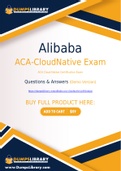 Alibaba ACA-CloudNative Dumps - You Can Pass The ACA-CloudNative Exam On The First Try