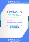 CertNexus CFR-310 Dumps - The Best Way To Succeed in Your CFR-310 Exam