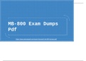 Attain 2021 MB-800 Exam Dumps PDF - Get Astonishing MB-800 Exam Questions 