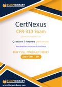 CertNexus CFR-310 Dumps - You Can Pass The CFR-310 Exam On The First Try