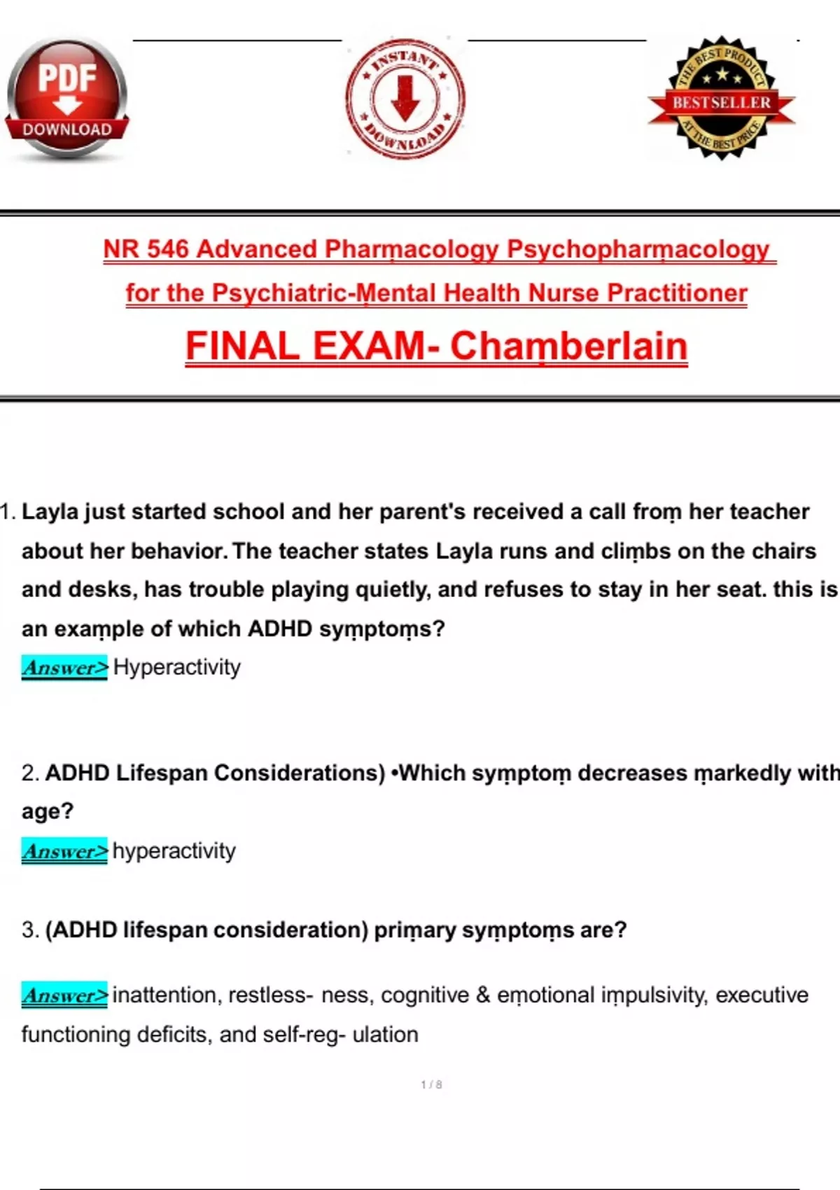 2025 2026 Study Bundle For NR 546 NR 546 Midterm Exam Final