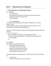 Samenvatting Beeld (muzische vorming) lager onderwijs KDG 