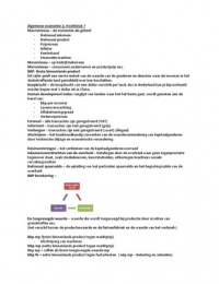 Algemene economie 2