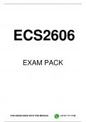 ECS2606 EXAM PACK 2023