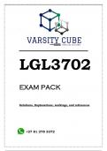 LGL3702 EXAM PACK 2023