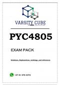 PYC4805 EXAM PACK 2023