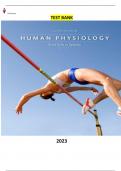 Human Physiology From Cells to Systems 9th Edition by Lauralee Sherwood - Complete, Elaborated and Latest Test Bank. ALL Chapters (1-20) Included & Updated