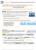 Waves GIZMOS Lab Sheet/ Student Exploration: Waves