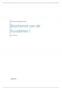 biochemie 1 samenvatting 