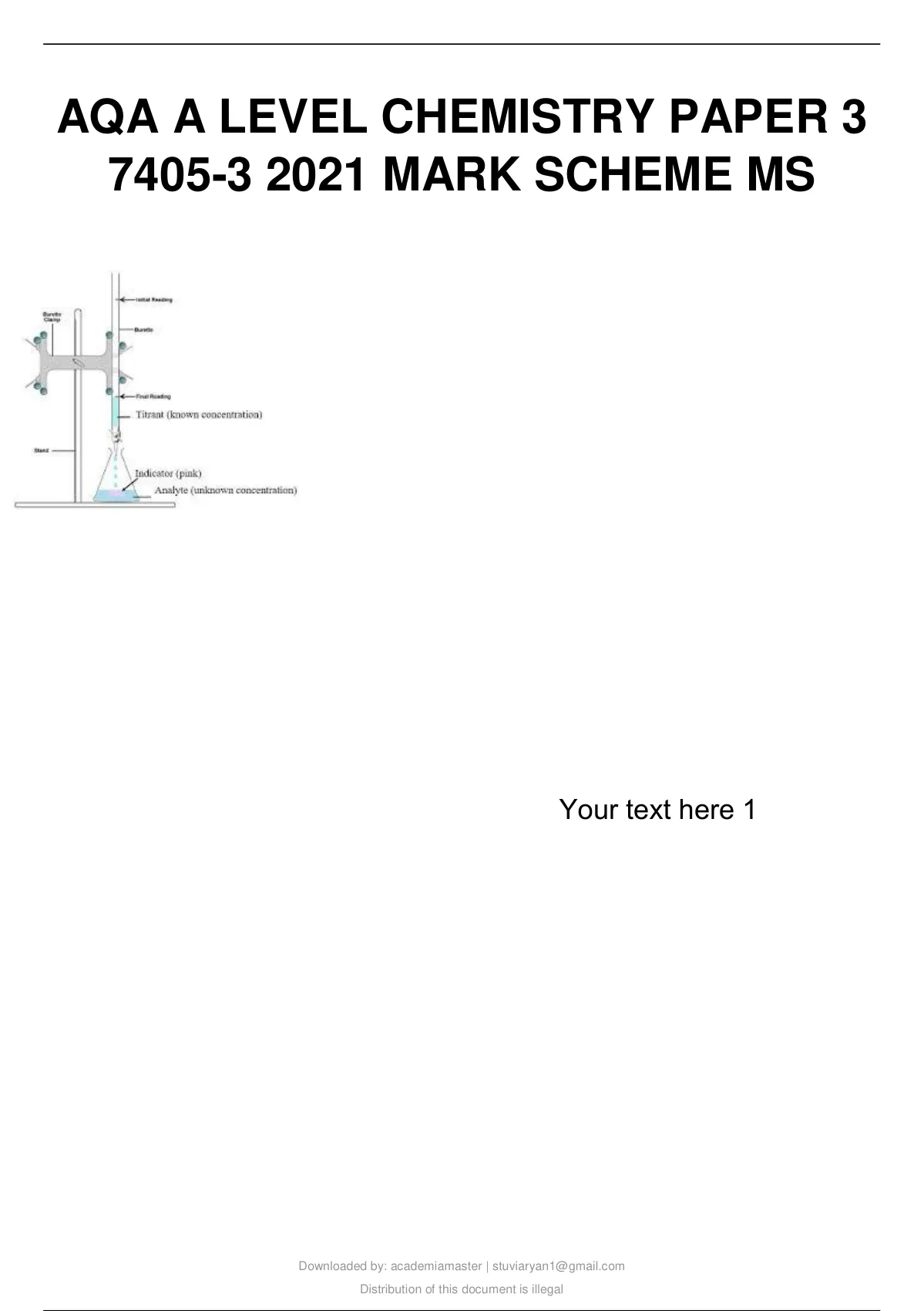 aqa-a-level-chemistry-7405-3-paper-3-mark-scheme-june-2021-version-1-0