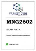 MNG2602 EXAM PACK 2023