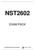 NST2602 MCQ EXAM PACK 2024