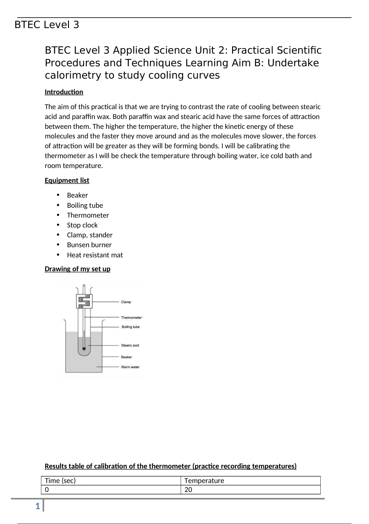 btec level 3 applied science unit 2 assignment d