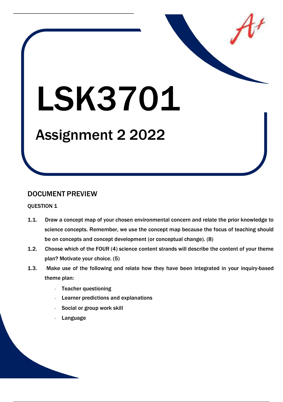 lsk3701 assignment 2 answers 2022