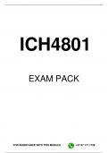 ICH4801 EXAM PACK 2025