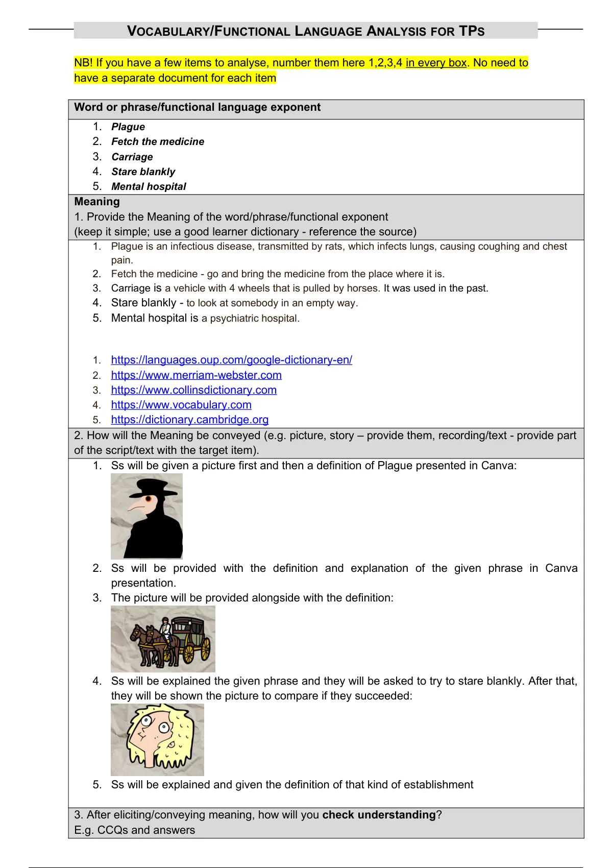 CELTA Listening Lesson Plan, Presentation And Language Analysis - CELTA ...