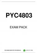 PYC4803 EXAM PACK 2025