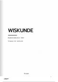 Samenvatting wiskunde 3TSO/KSO Examencommissie 2024/2025