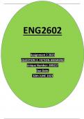 ENG2602 ASSIGNMENT 2 2023 ESSAY