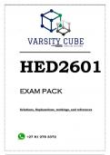 HED2601 EXAM PACK 2024