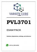 PVL3701 EXAM PACK 2023