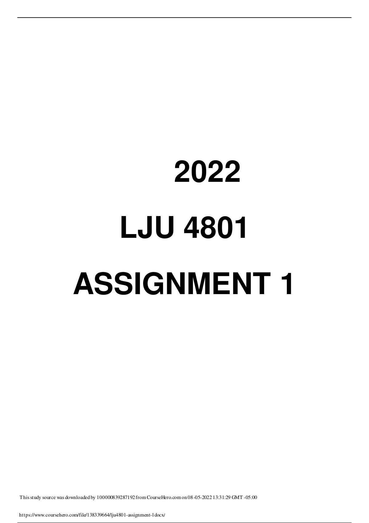 lju4801 assignment 1 2023