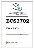 ECS3702 EXAM PACK 2024