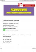CNA Chapter 6 Exam Questions and Revised Answers (2024 / 2025) 100% Guarantee Pass