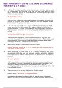 HESI MATERNITY OB V1-V2 EXAMS (COMBINED) VERIFIED Q & A 2023