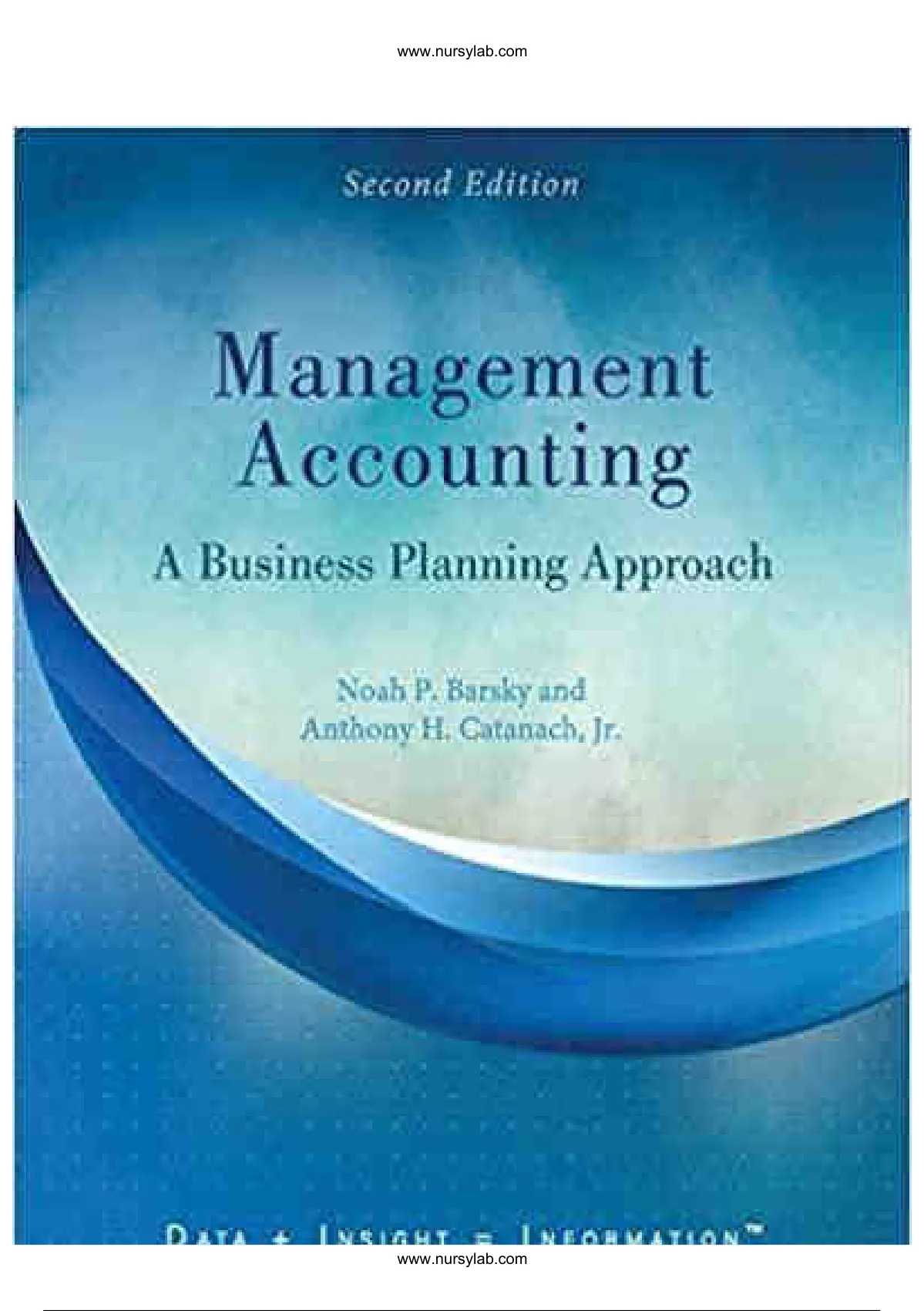 management accounting a business planning approach