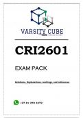 CRI2601 EXAM PACK 2023