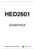 HED2601 EXAM PACK 2025