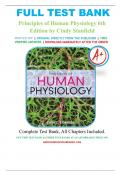 Test Bank for Principles of Human Physiology, 6th Edition (Stanfield, 2016), Chapter 1-24 |  All Chapters | ISBN: 9780134169804