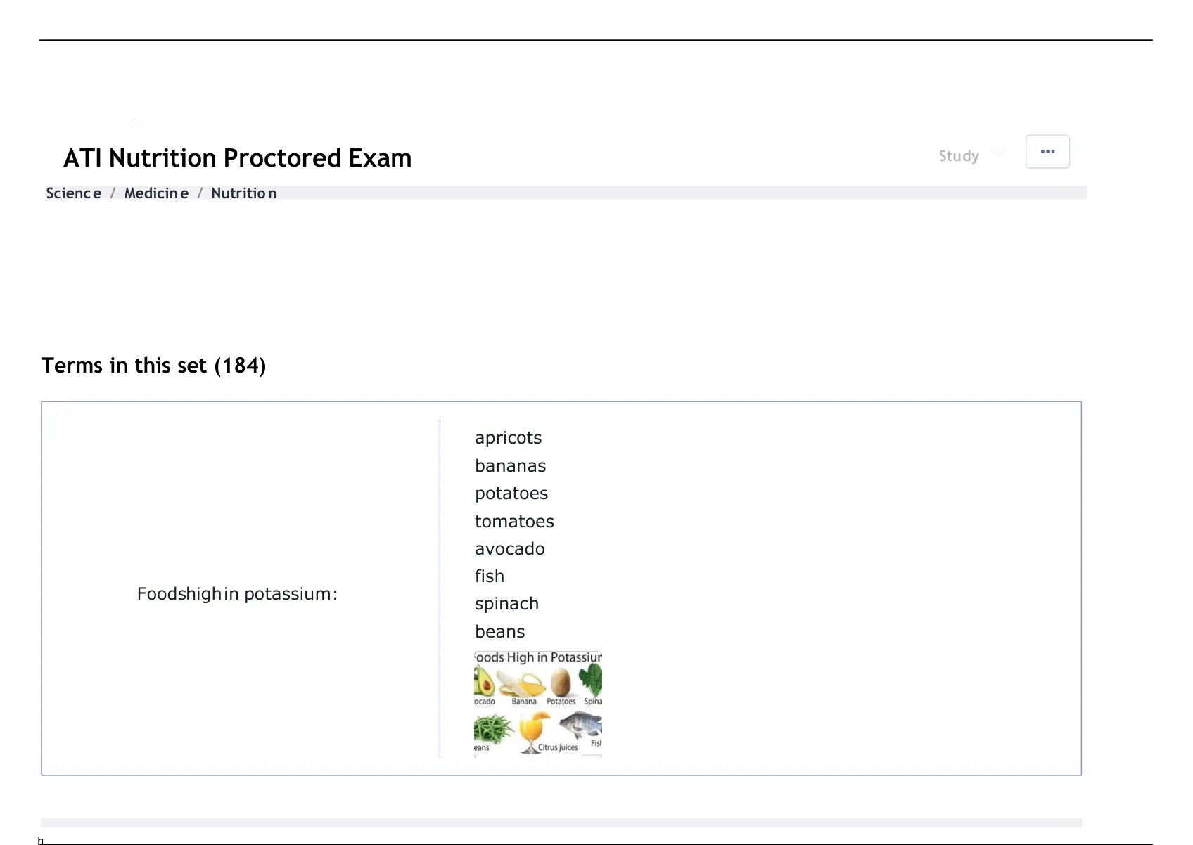 ATI Nutrition Proctored Exam 2023/2024 Complete Solution Package