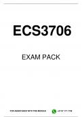 ECS3706 EXAM PACK 2023