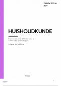 Samenvatting huishoudkunde TSO examencommissie 2023