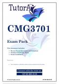 CMG3701 EXAM PACK 2024