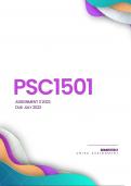 PSC1501 Assignment 3 Semester 2 2023