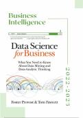 Business Intelligence Samenvatting (HW Ugent) - (19/20!! EXAMEN)